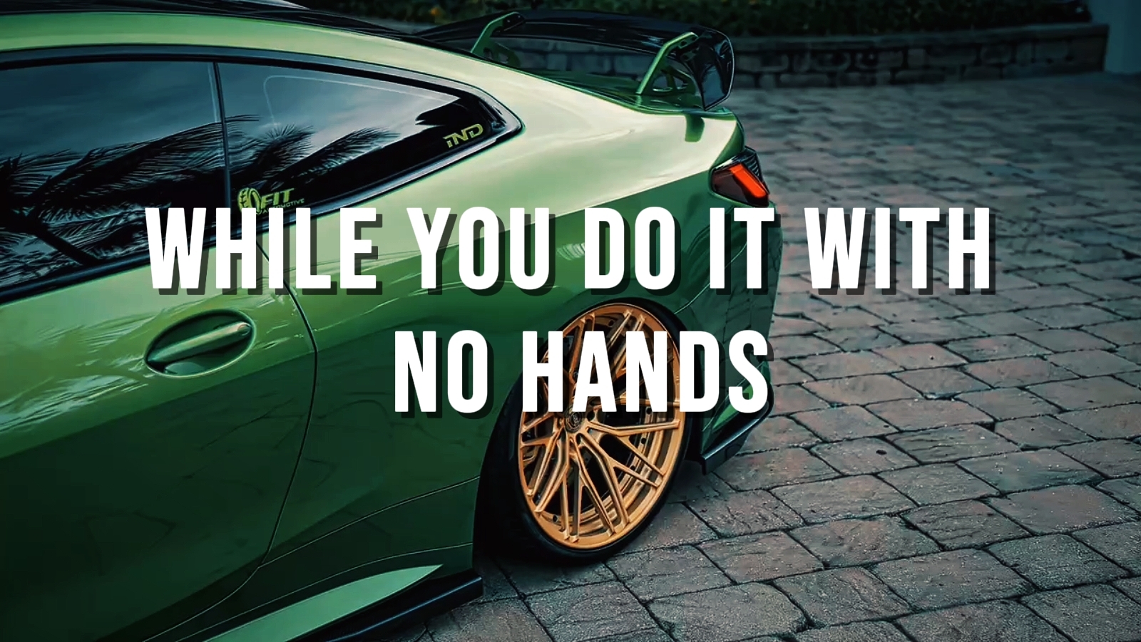 NO HANDS