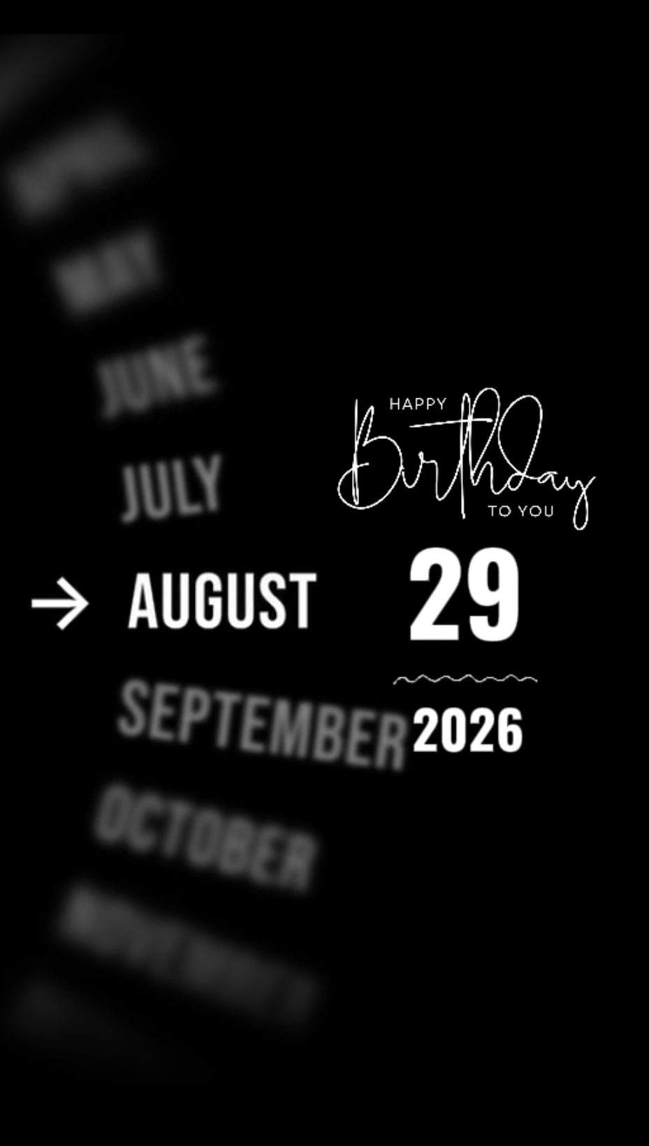 BDAY HUSBAND 29 AUGU