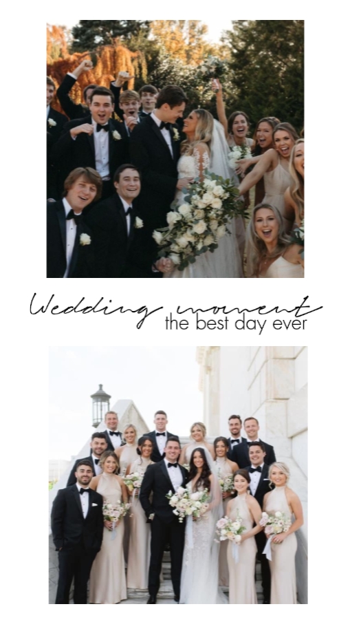 wedding moment