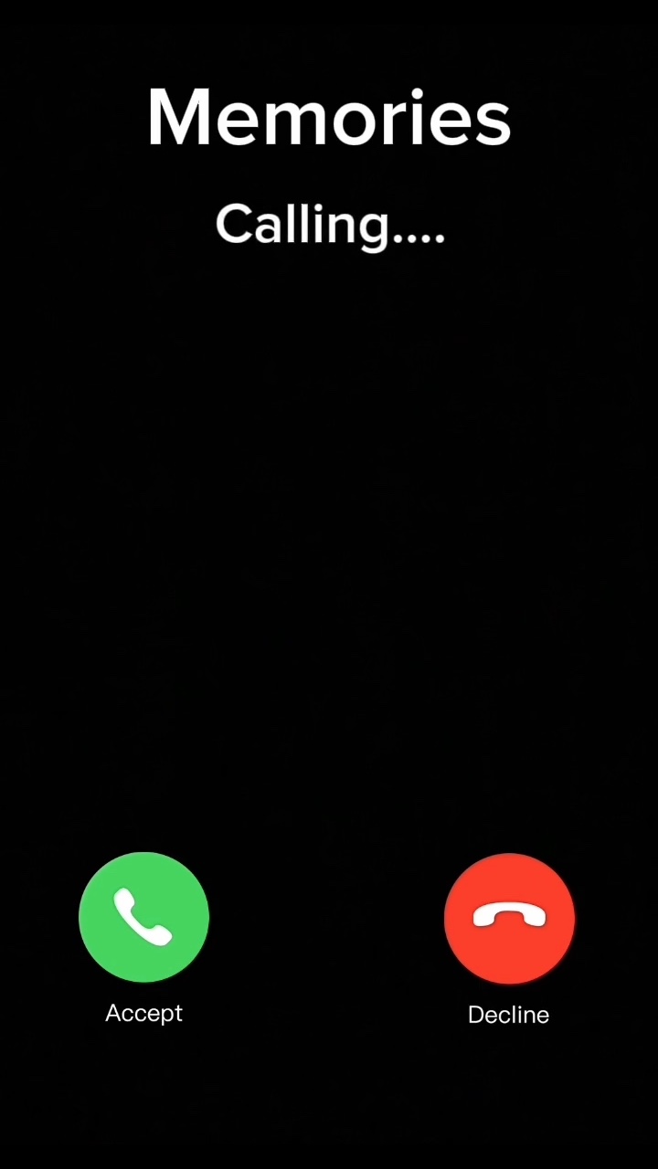 Memories 🤙📞📱