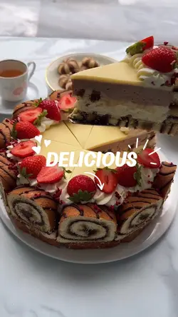 Delicious cake 