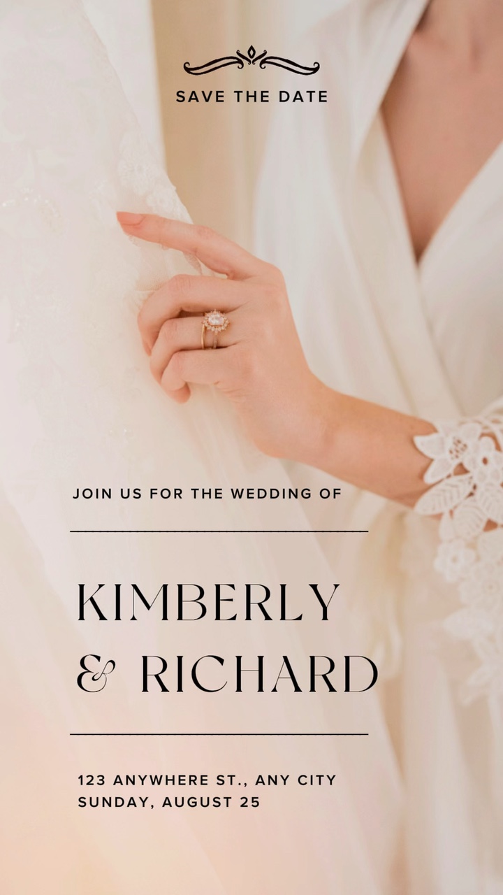 Invitación: boda