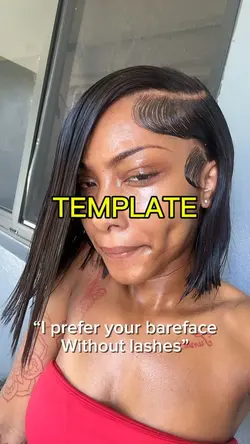 Bare face lashes 