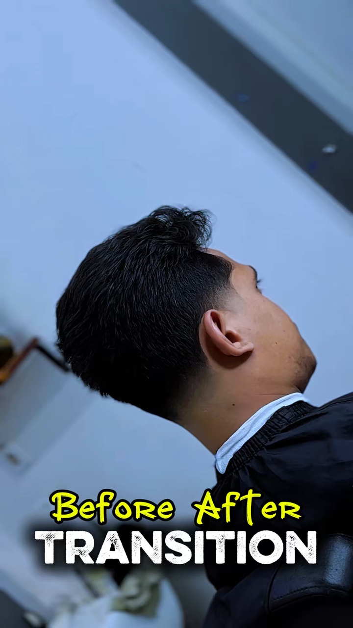 Before After Haircut