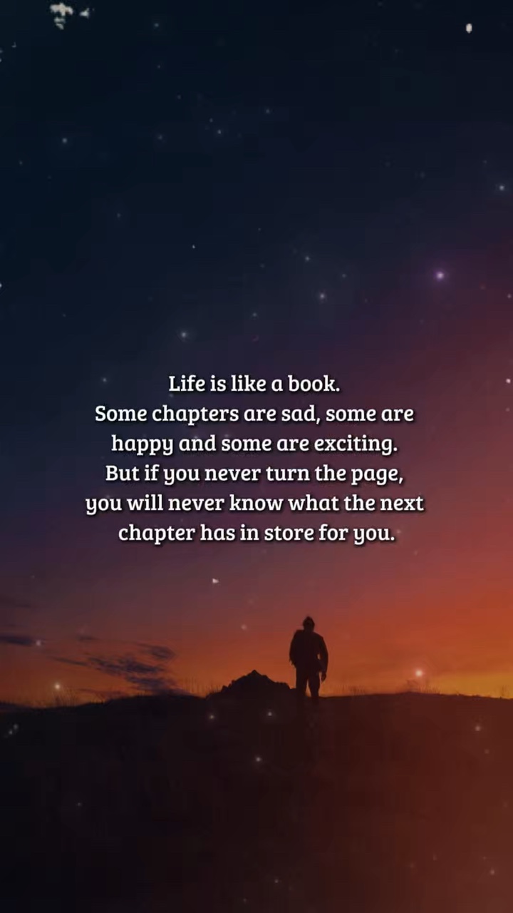Life is like a book