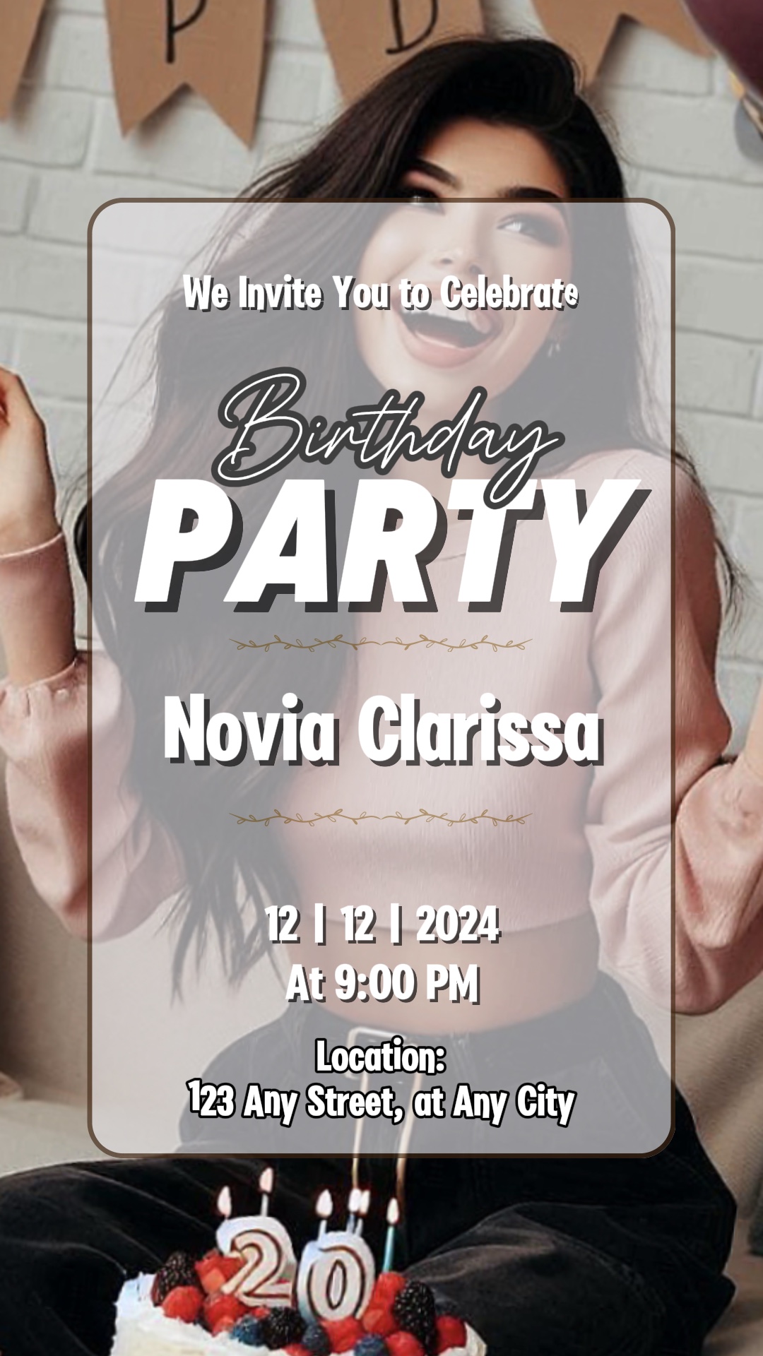 Invitation anniversaire