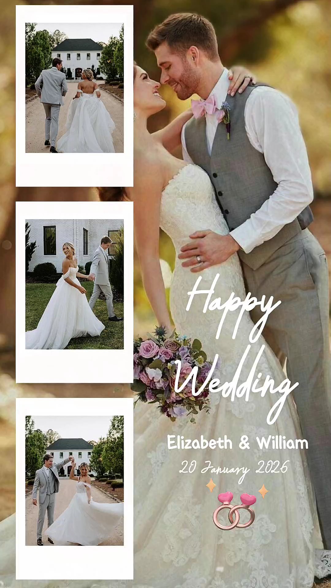 frame photo wedding 