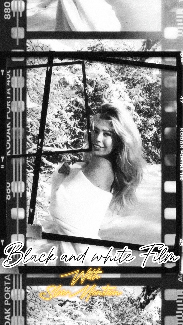Película Retro B & W 🎥 