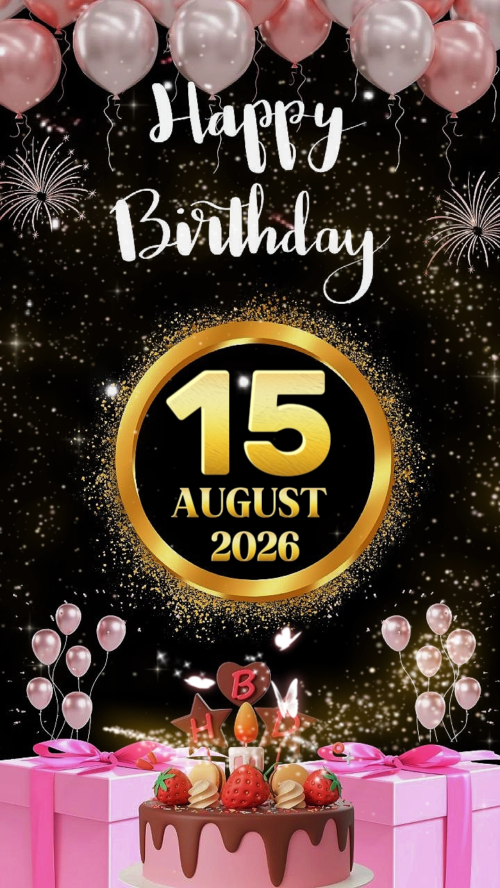 HBD 15 août 2026