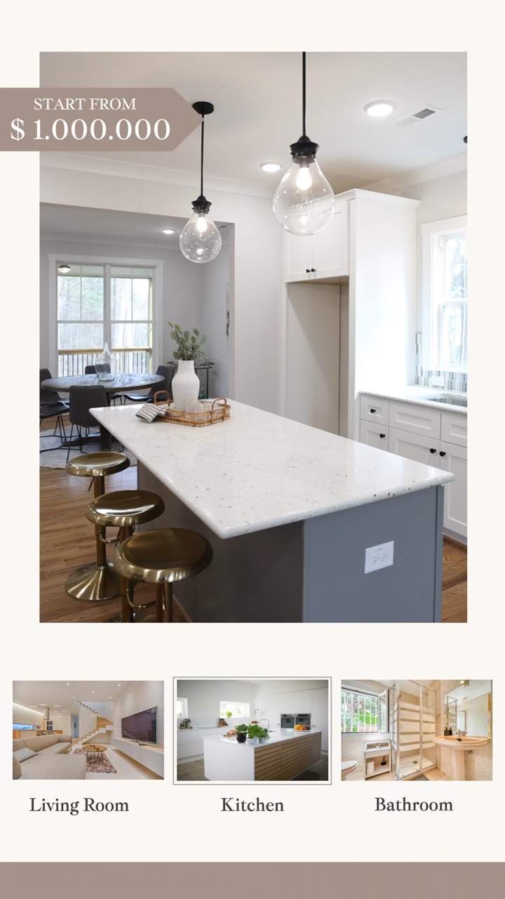 Display ng Produkto sa Industriya ng Real Estate Minimalist Sa Estilo ng TikTok 