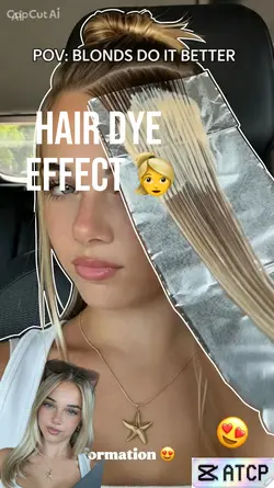 Blonde dye 👱‍♀️
