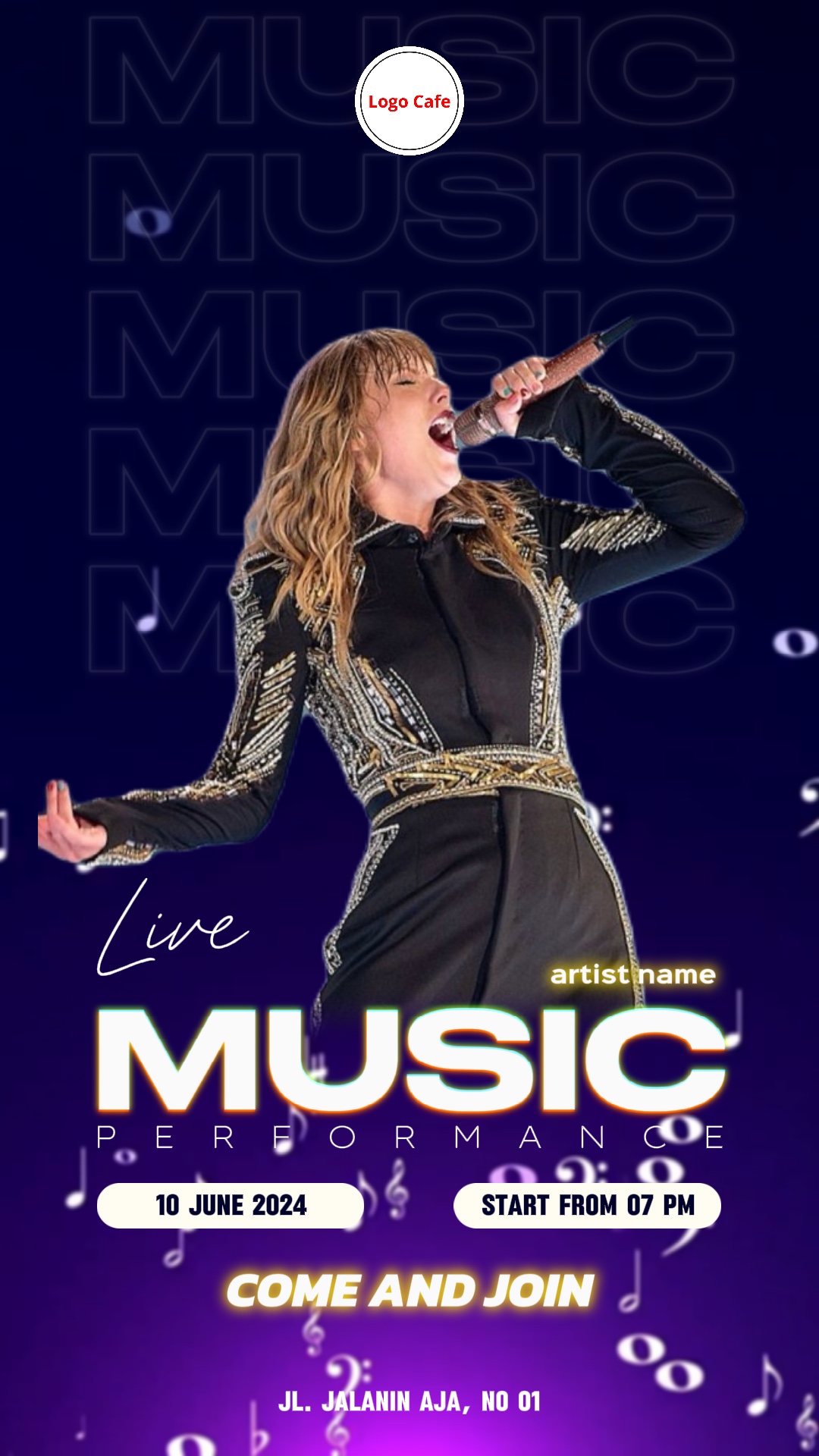 Música en vivo A1