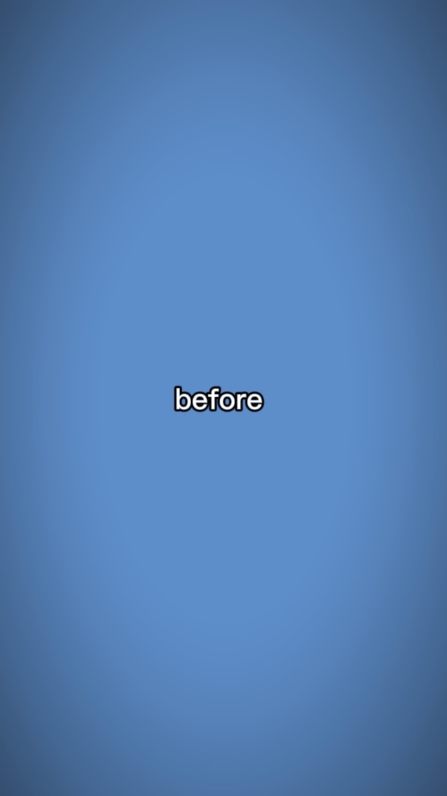 Antes vs depois 