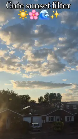 sunset filter