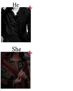 me vs she