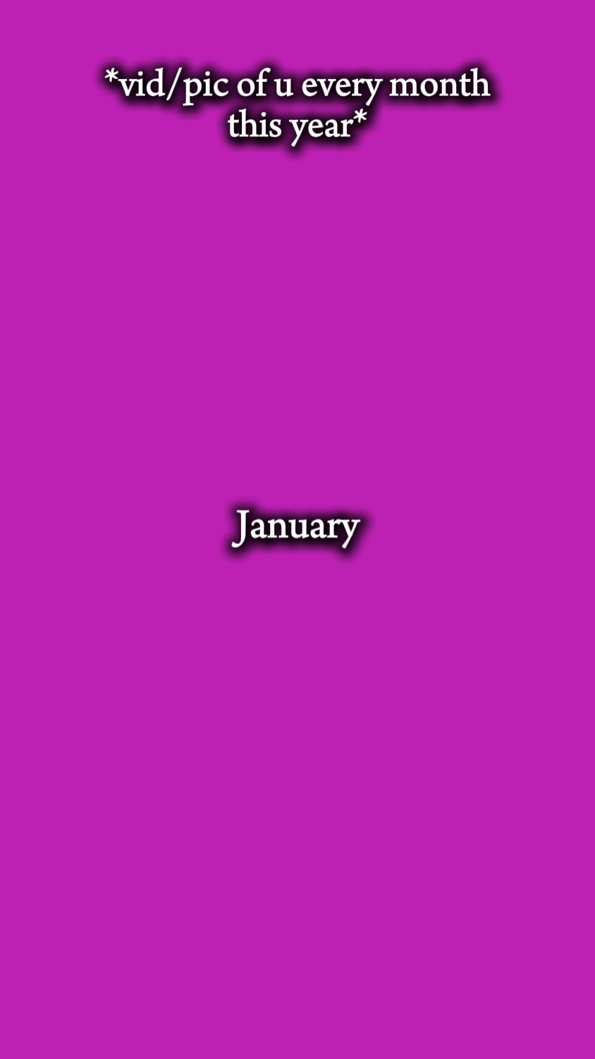 evry month this year