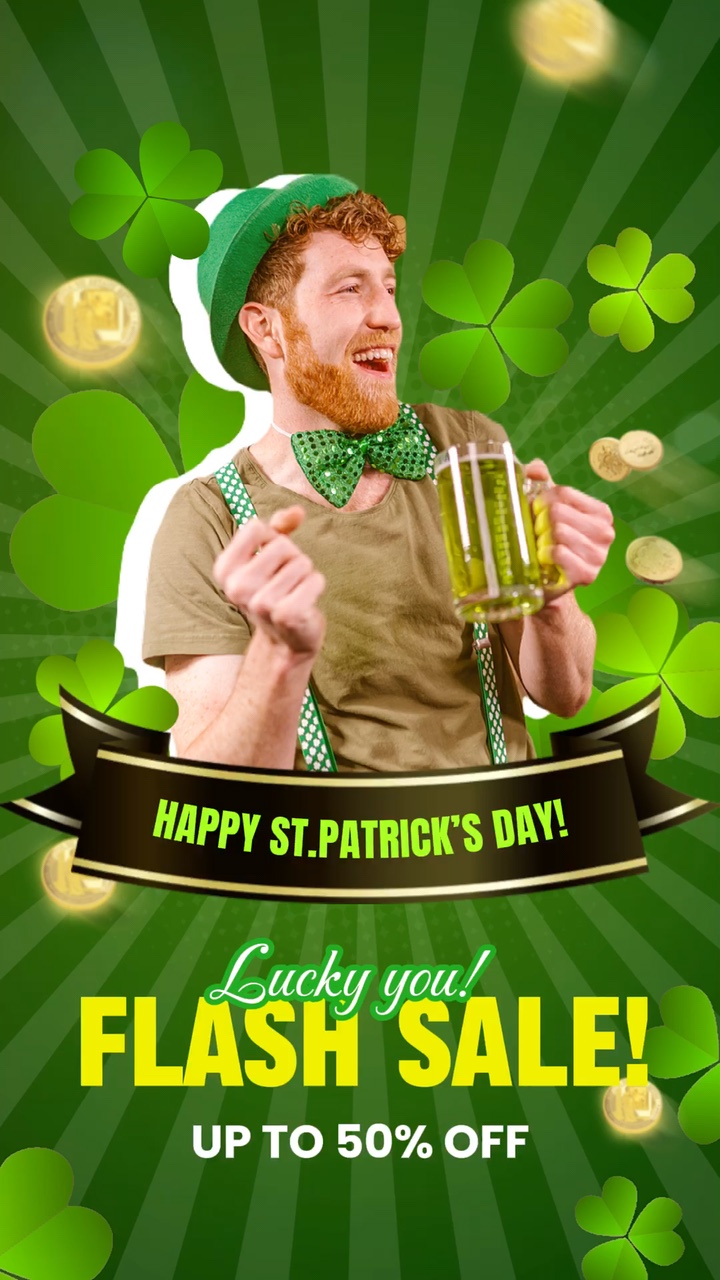 Brief créatif vidéo pour la Saint-Patrick