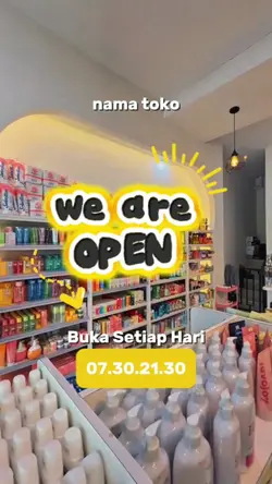 we are open