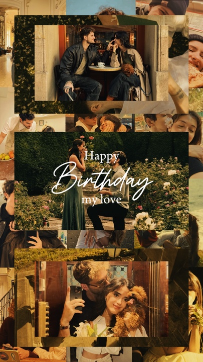 Aniversário meu amor 