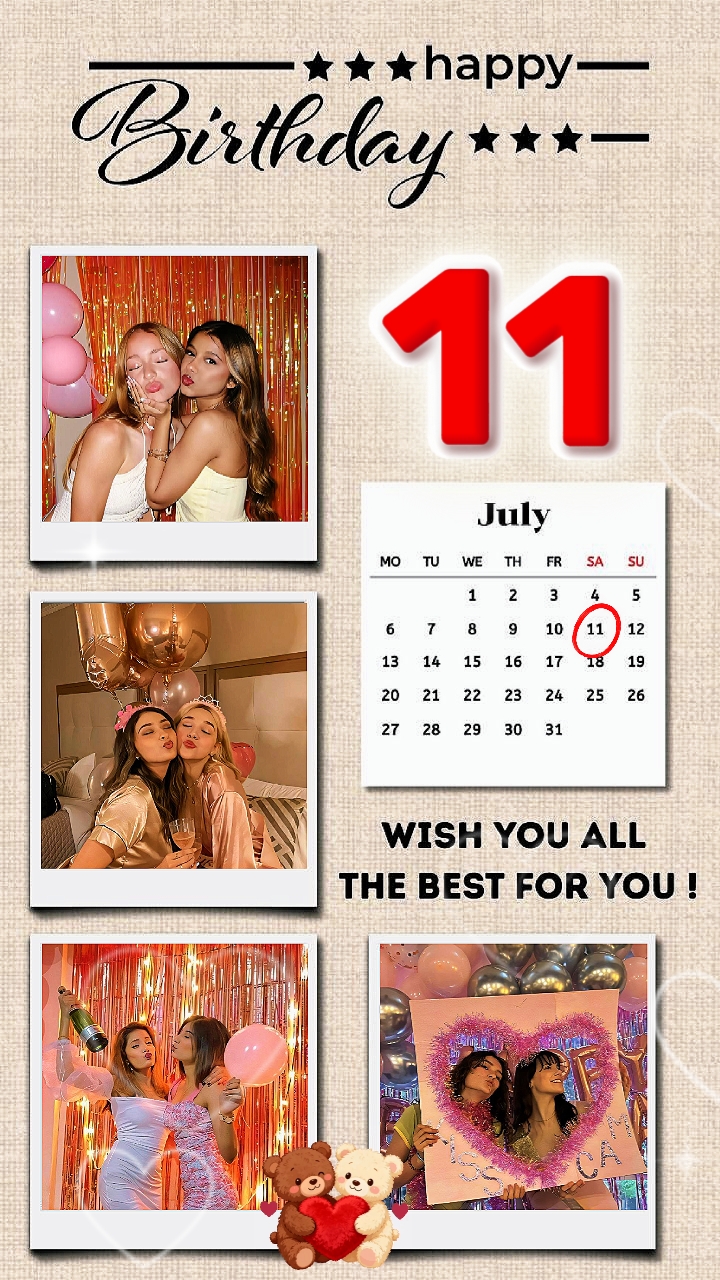 Hbd 11 July 