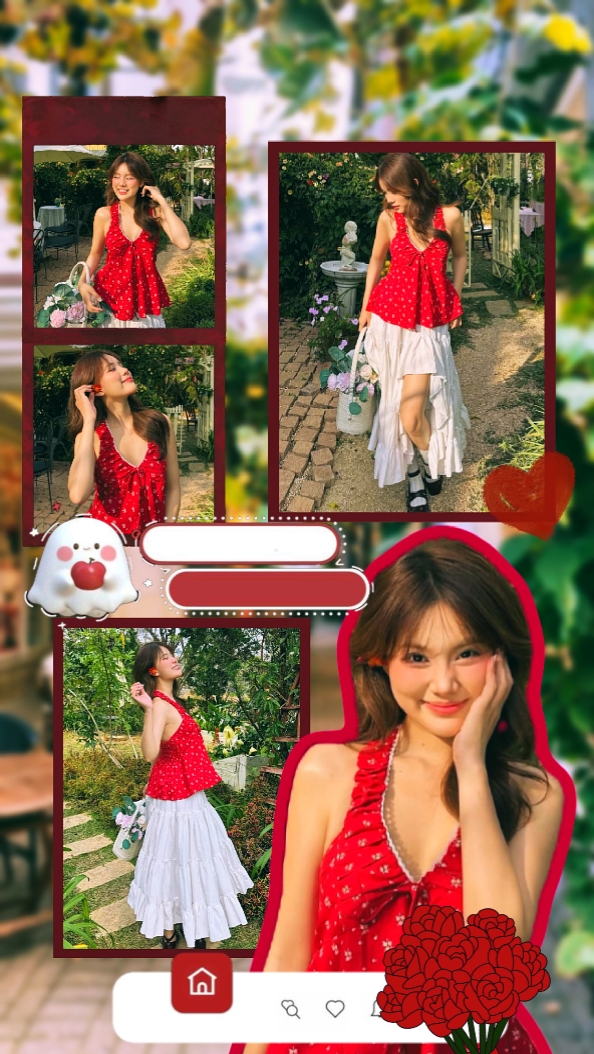 red frame