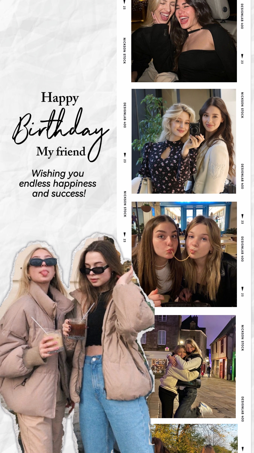Moldura de aniversário 
