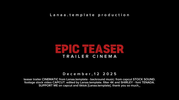 TRAILER CINEMATIC