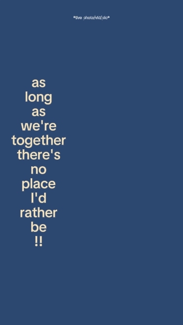 aslongasweretogether