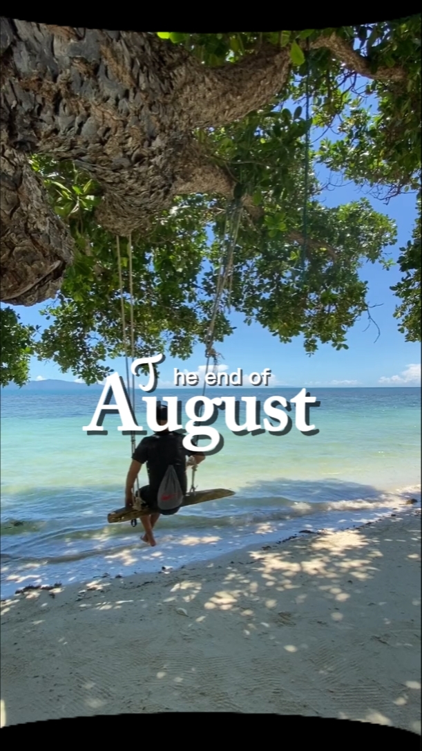O final de agosto