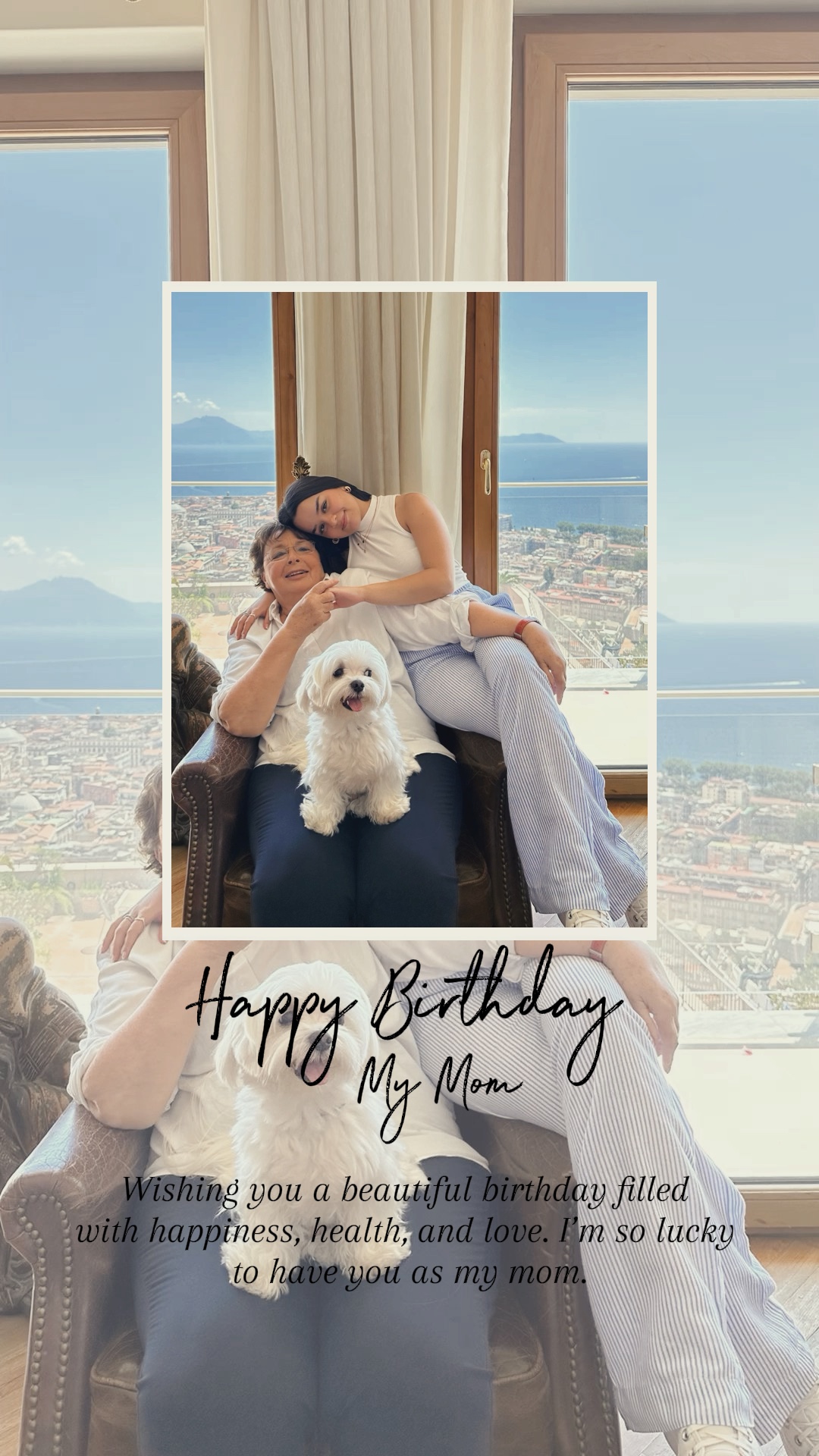 Aniversariante mãe