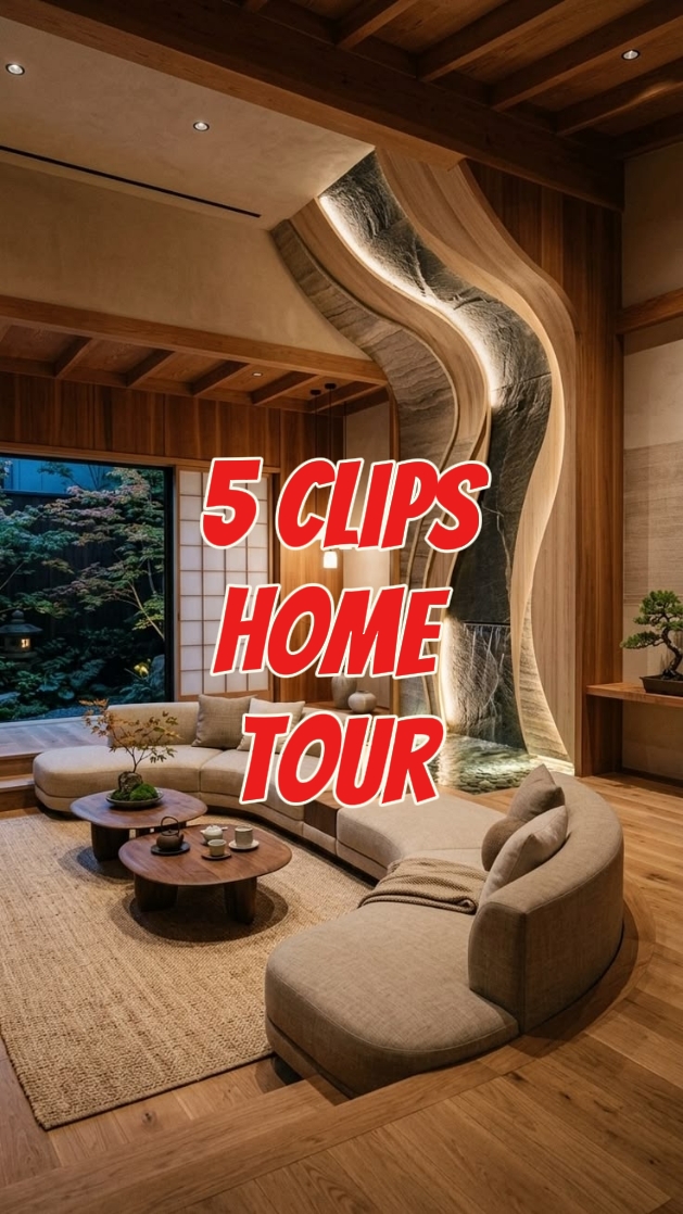 5 clips home tour