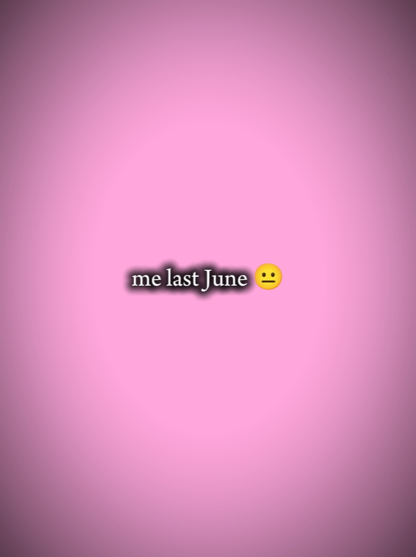 last june