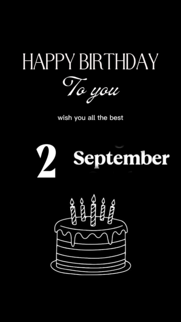 hbd 2 eylül