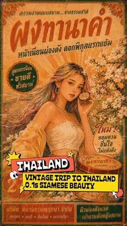 「タイの看板娘」に、0.1秒で。