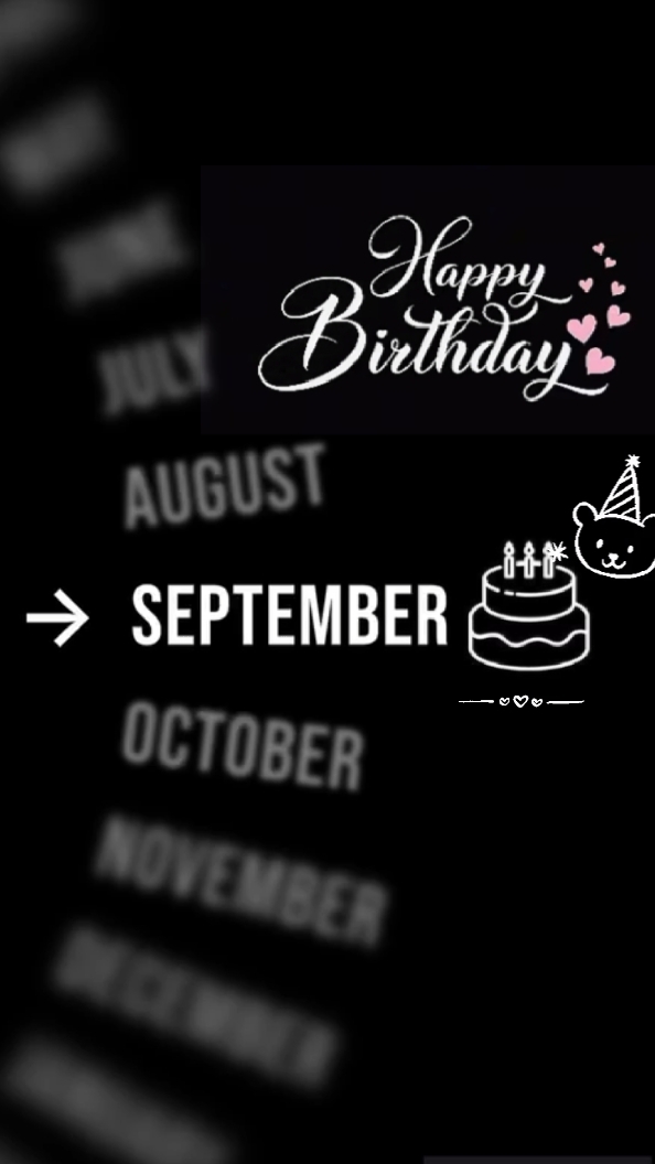 HBD SETEMBRO