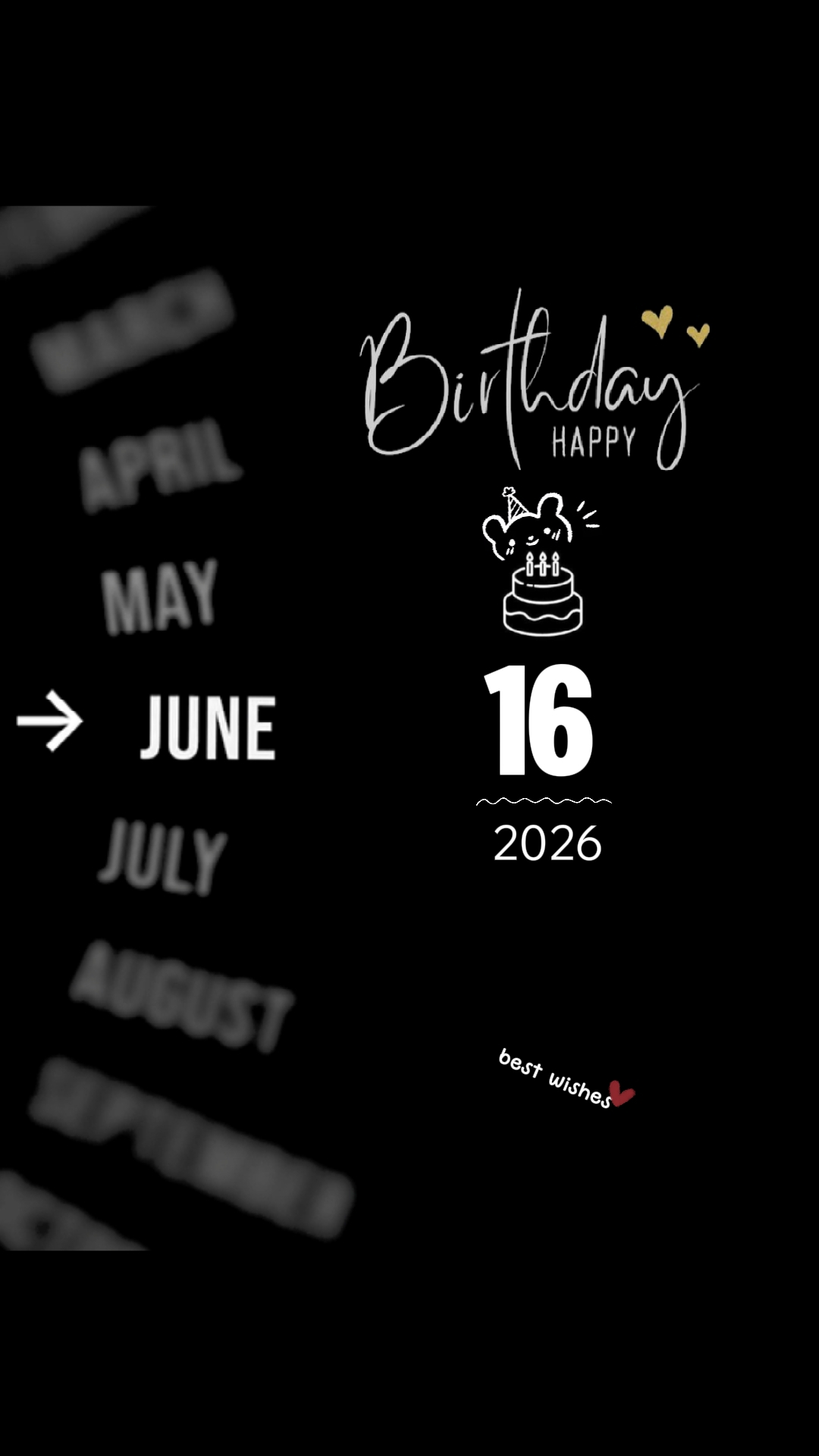 BDAY LOVE 16 JUNE