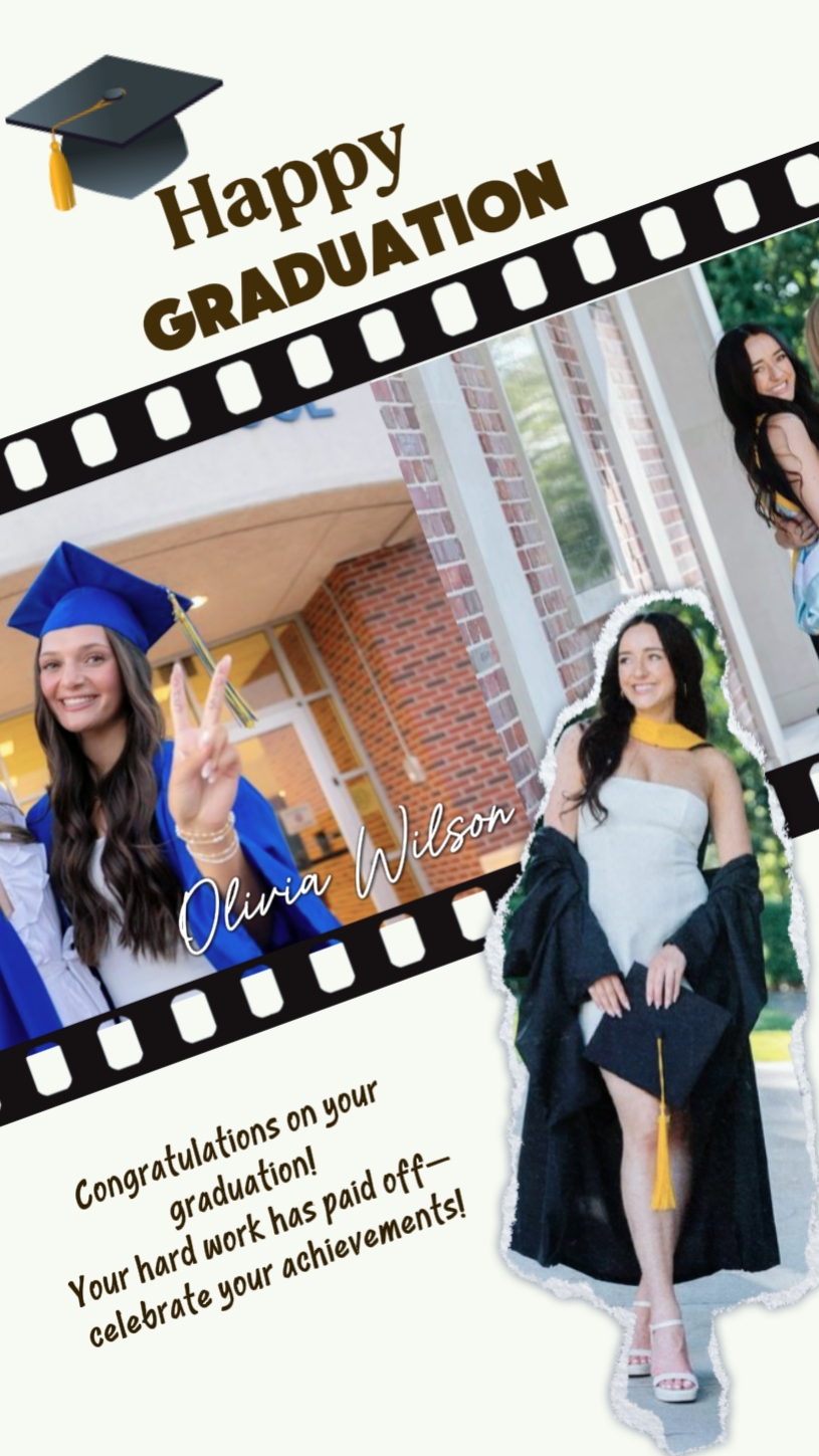Feliz graduación 