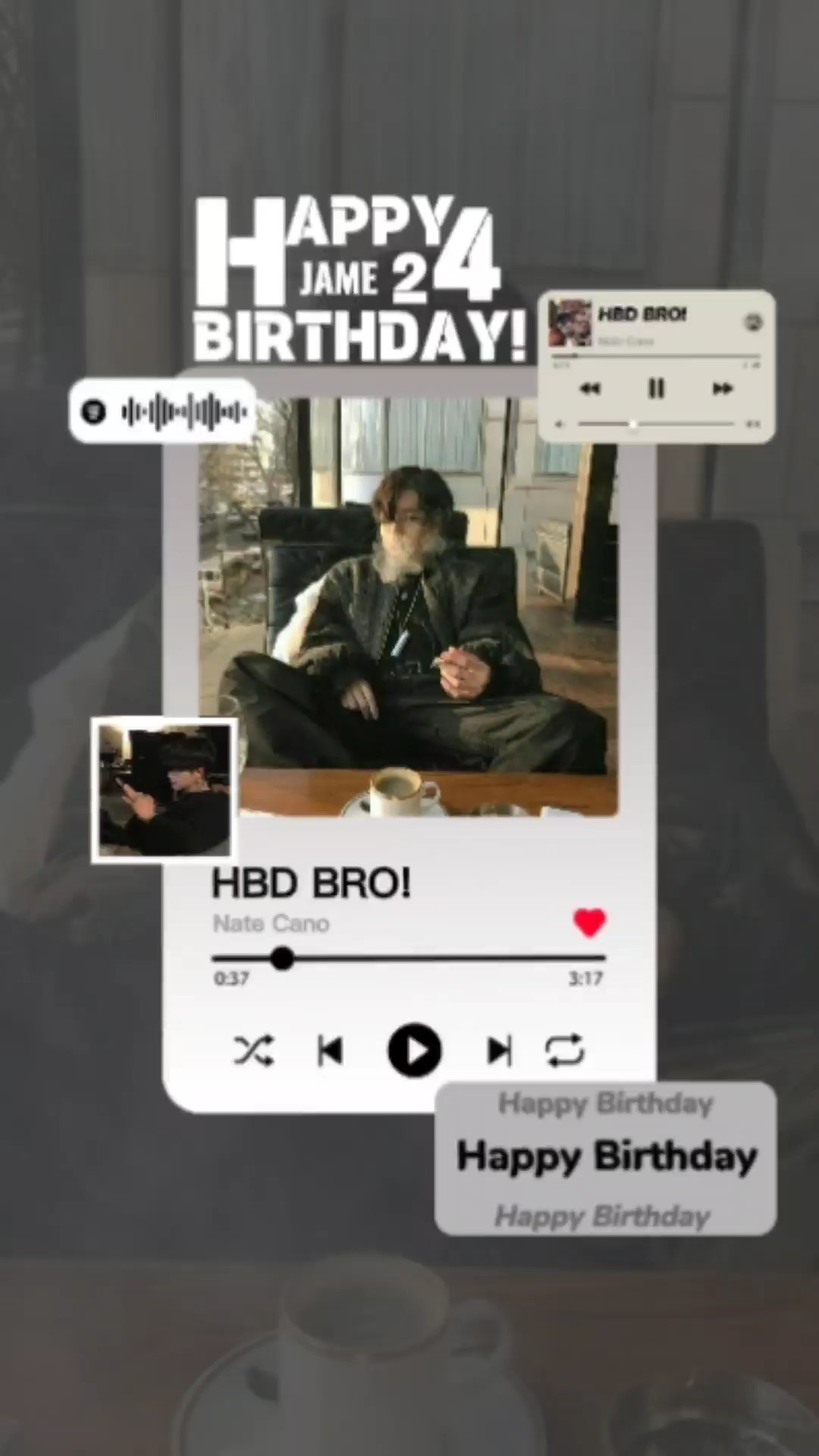 ¡HBD BRO!
