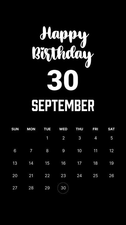 ANIVERSÁRIO 30 DE SETEMBRO