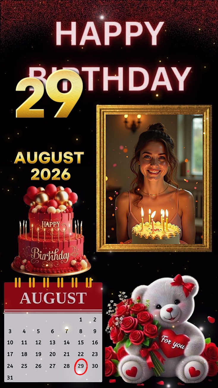 HBD 29 August 2026