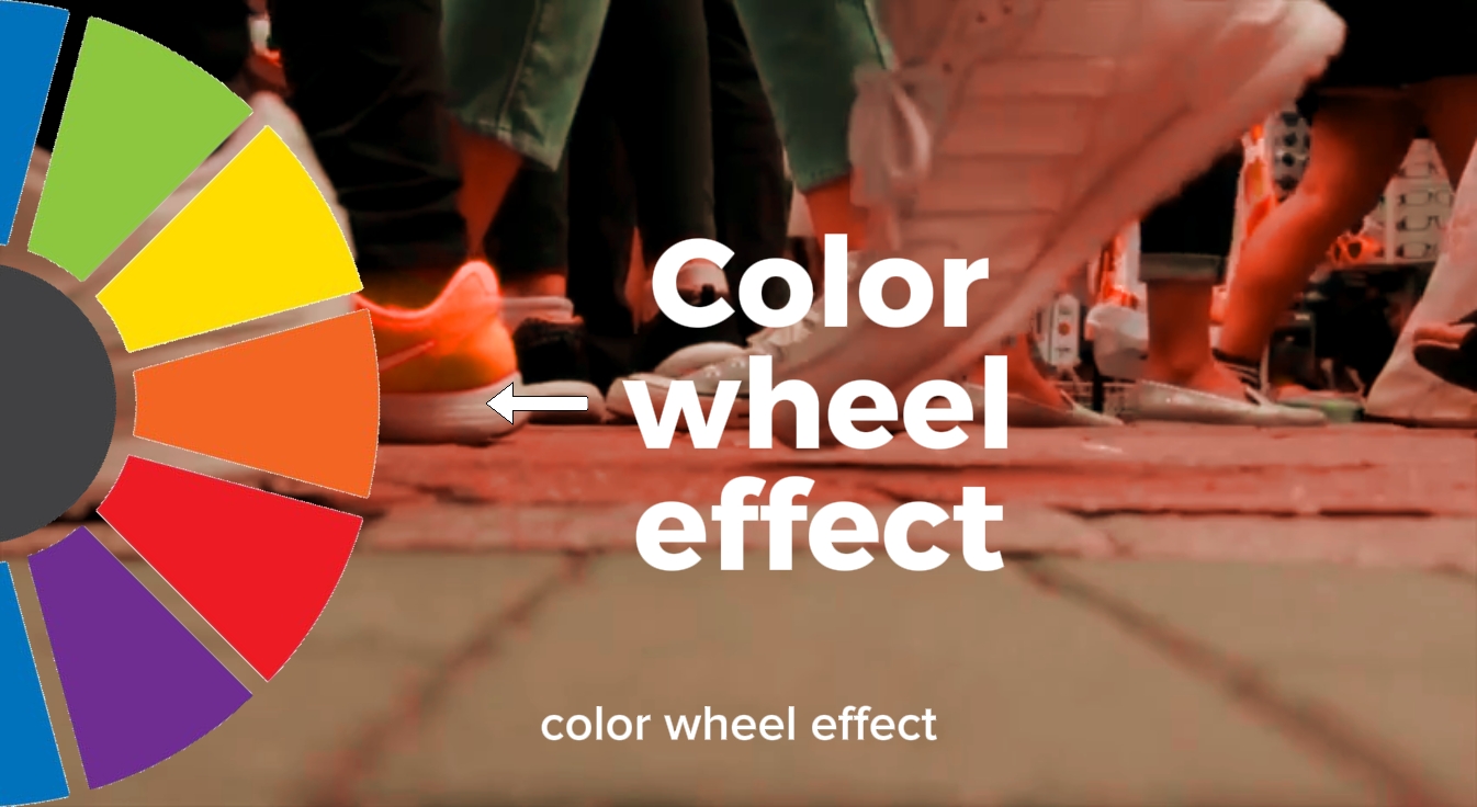 color wheel effect 