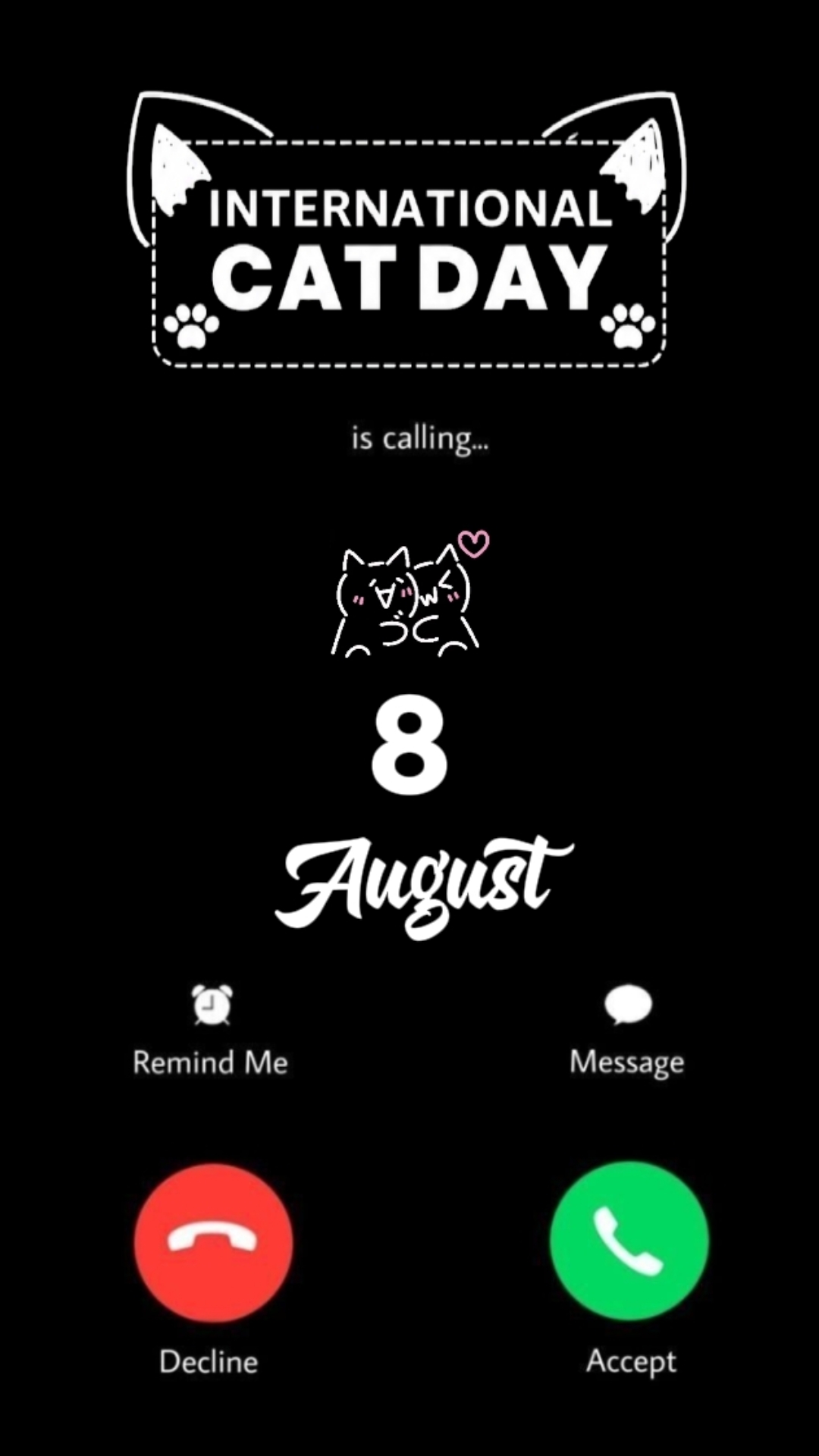 Happy Cat Day 2026
