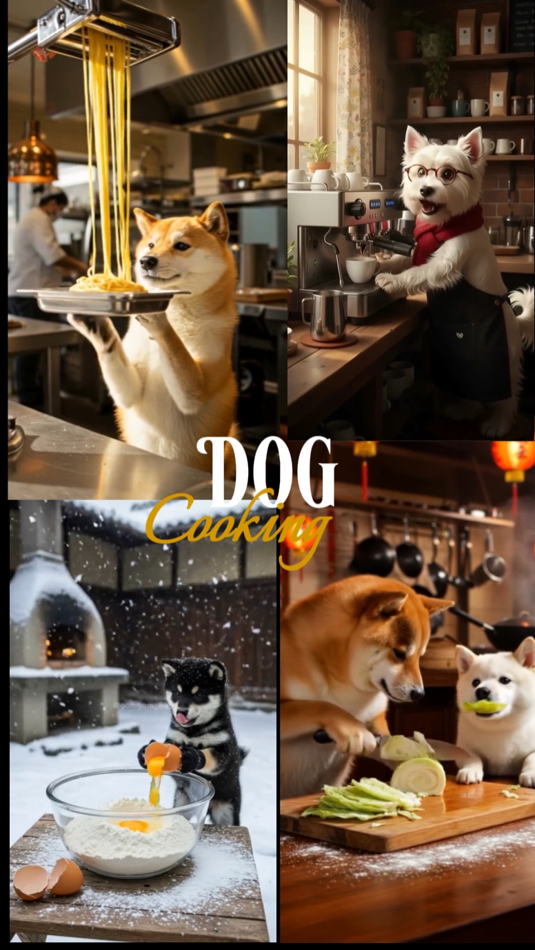 Cocinando perros 