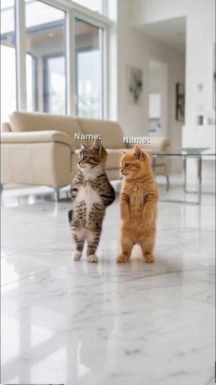 Gato engraçado dança tren