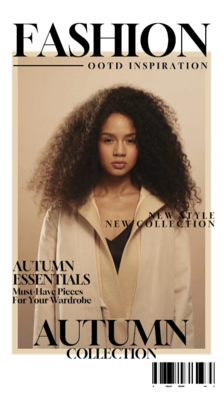 FASHION INDUSTRY, AUTUMN CLOTHING AND ACCESSORIES COLLECTION THEME 