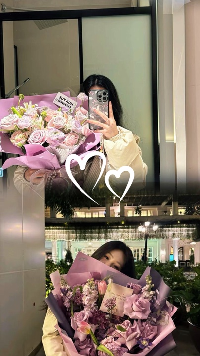 Received flowers