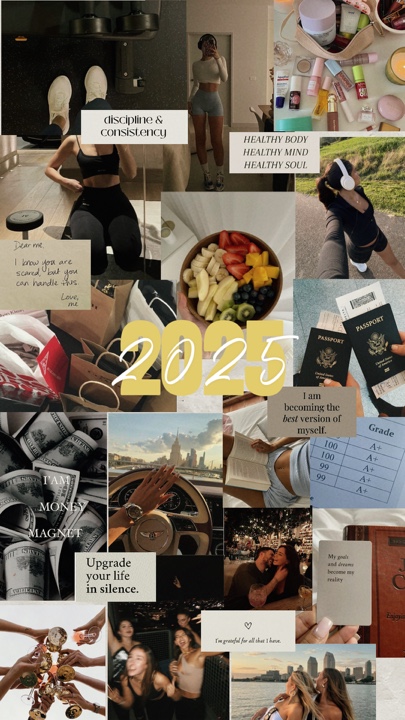 2025 vision board