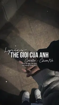 Thế Giới Của Anh
