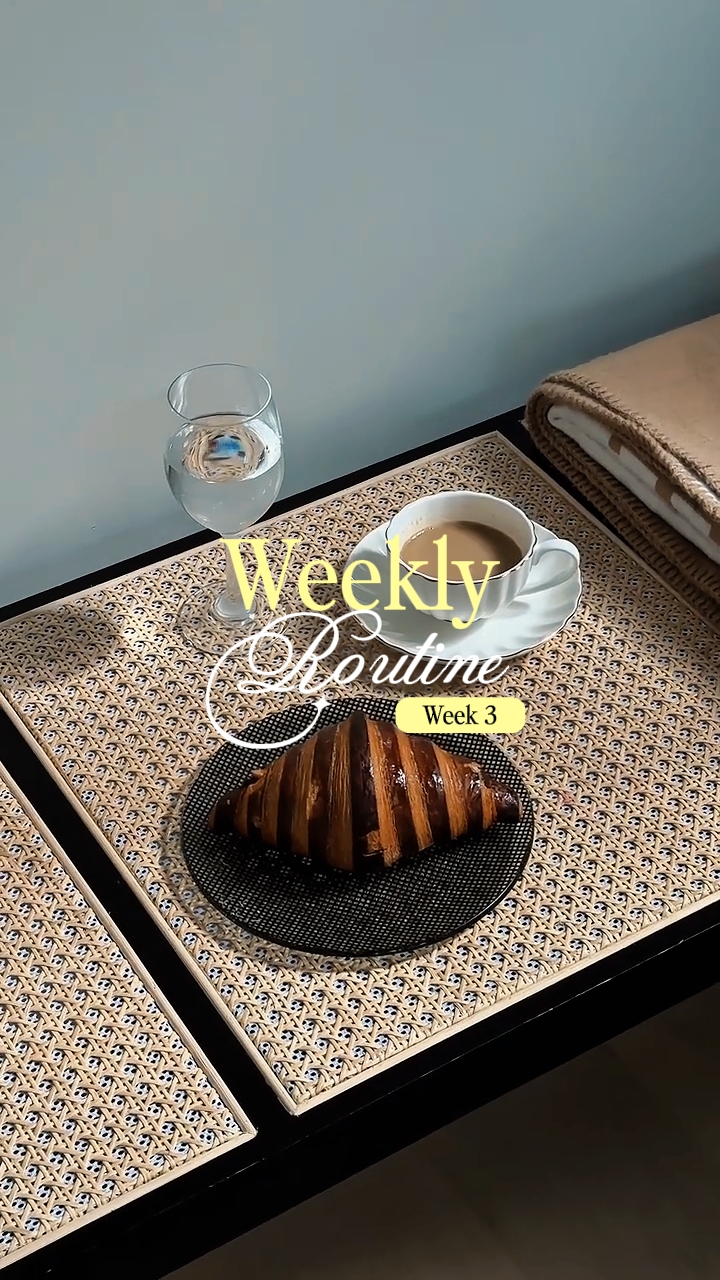 weekly routine
