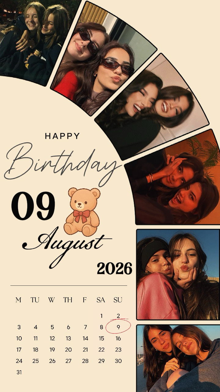Ulang tahun 09 Agustus